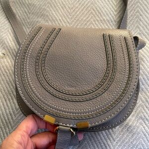 Chloe Bag Mini Marcie in Gray Chloe